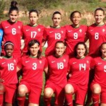 Seleção de futebol feminina vence em Taveiro e sonha com fase final