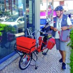 Bicicleta elétrica aumenta o “gosto” de ser carteiro