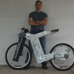 Bicicleta híbrida inventada em Tondela