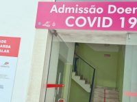 Estrutura de apoio de retaguarda suspensa no hospital militar de Coimbra