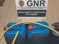 Combustível furtado em Coimbra foi recuperado em Condeixa