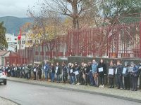 Cordão humano mobilizou mais de meia centena de professores em Miranda do Corvo